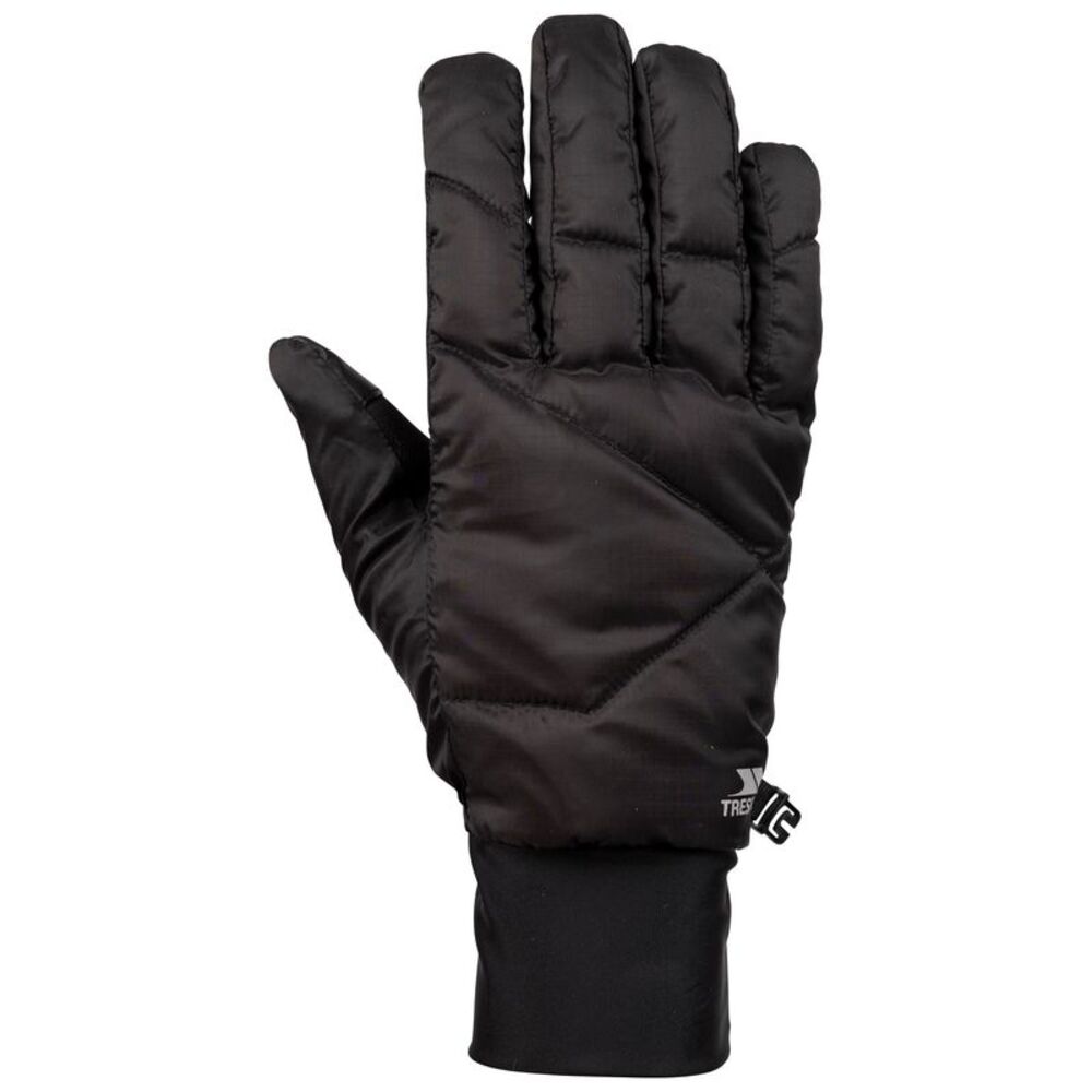 Trespass Unisex Adult Vinny Down Gloves / Black